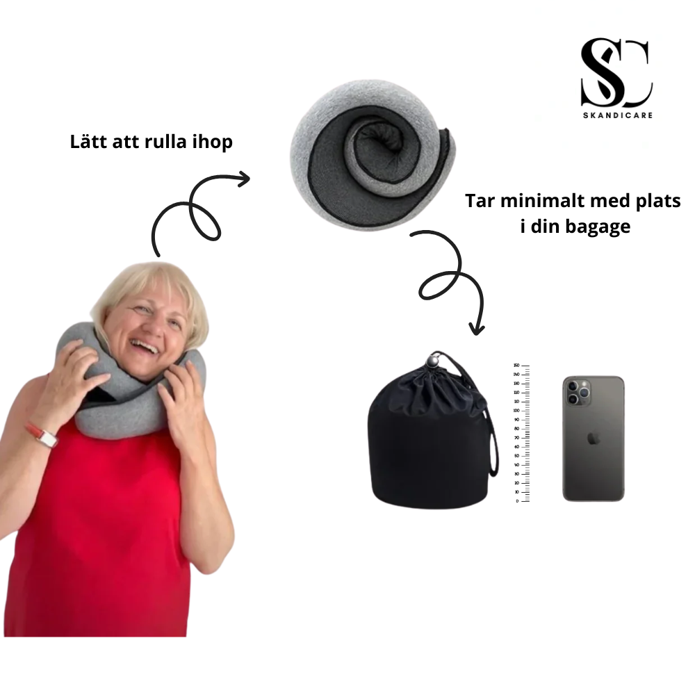 NeckNest™ – Slipp stel nacke på resa